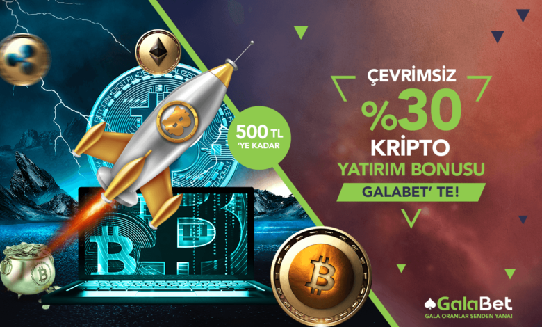 Galabet Kripto Yatırım Bonusu