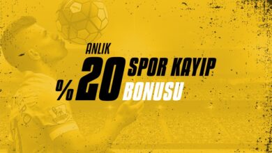 Kolaybet Anlık Spor Bahisleri Kayıp Bonusu