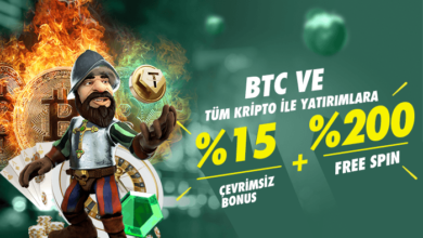 BETPARK ANINDA BTC İLE YATIRIMLARA ÇEVRİMSİZ BONUS