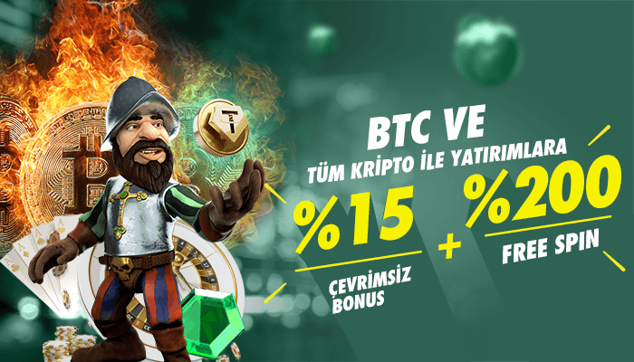 BETPARK ANINDA BTC İLE YATIRIMLARA ÇEVRİMSİZ BONUS