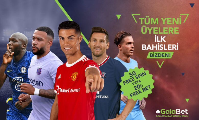 Galabet Yeni Üyelere Özel 50 Freespin 20 Freebet