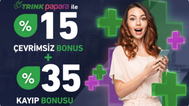 TrinkPara Papara Çevrimsiz Bonus