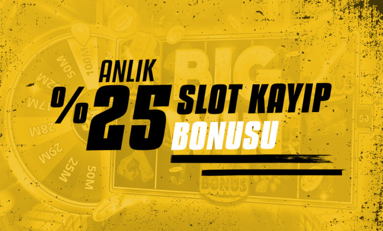 Kolaybet Anlık Slot Kayıp Bonusu