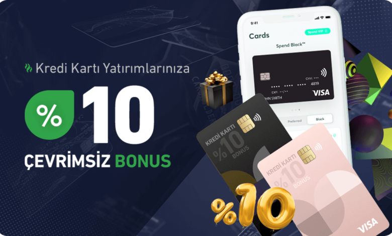 Betpipo Cevrimsiz Kredi Kartı Bonusu