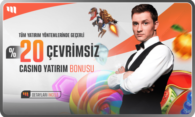 Maksibet Casino Çevrimsiz Yatırım Bonusu