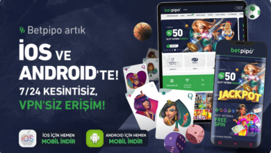 IOS VE ANDROID CİHAZLARINIZDA BETPIPO 7/24 YANINIZDA!