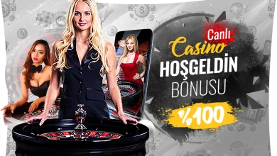 Arzbet Canlı Casino Hoşgeldin Bonusu