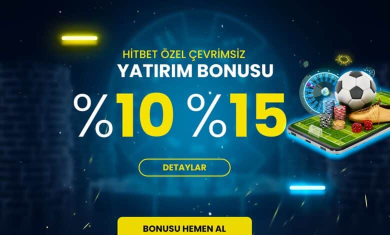 Hitbet Çevrimsiz Yatırım Bonusu